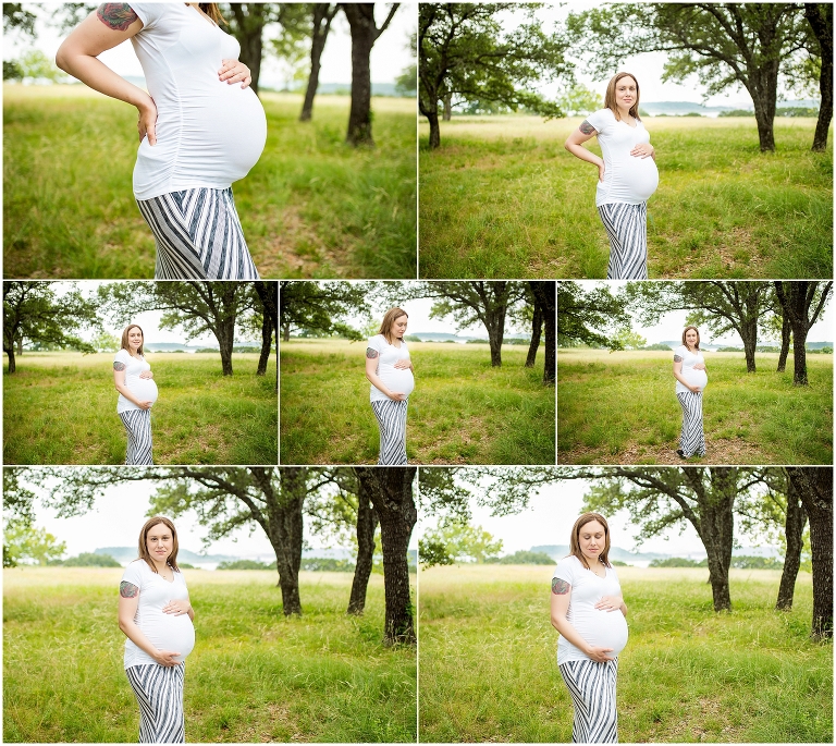 Temple Texas Maternity Photographer Overlook Park